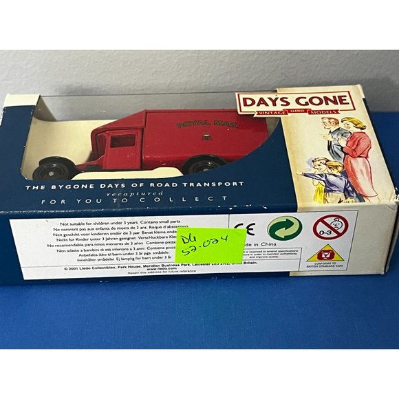 Vintage Days Gone Lledo 1935 Morris Parcels Van Royal Mail DG 52000 - Picture 8 of 8